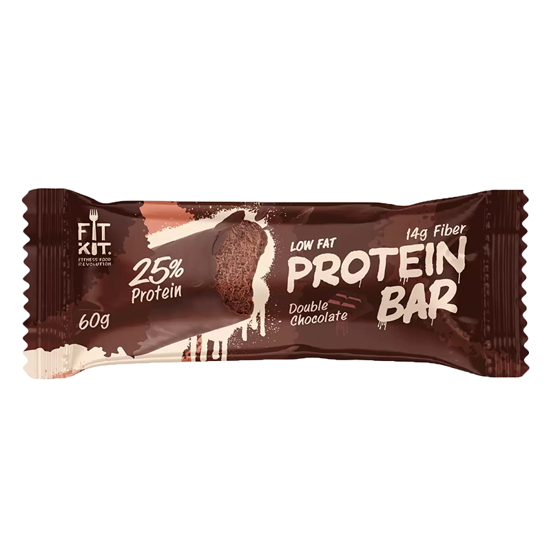 Protein Bar "Двойной шоколад" FitKit